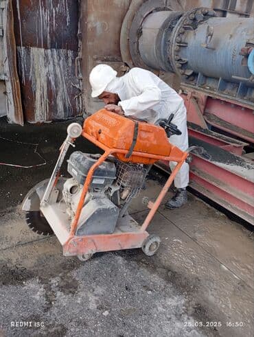 qabyuyan təmiri: #Betonkesme #betondeşmə Beton kubik kərpic - dən kəsim deşim — 30