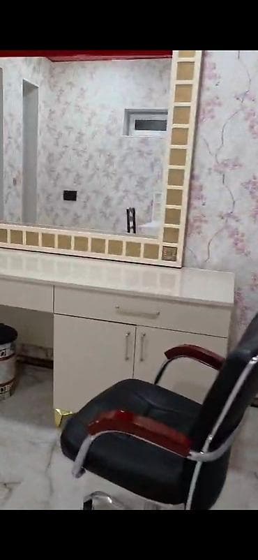is stolu: Gözəllik salonu üçün mebel və avadanlıq dəsti - Vizaj/saç stolu — 2