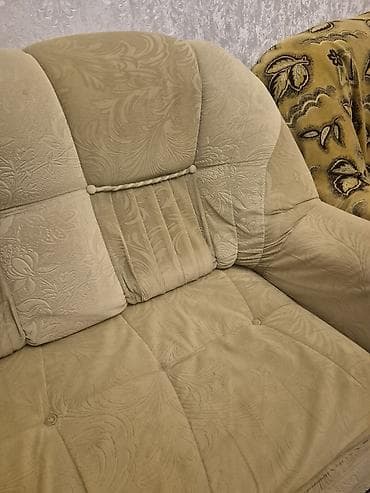 divan dəst: Divan, İşlənmiş, Açılan, Bazasız, Parça, Çatdırılma yoxdur — 3