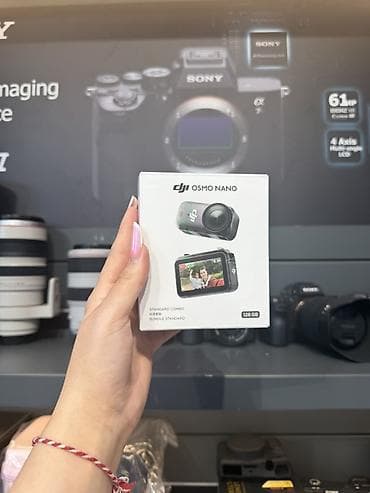 DJI Osmo Nano – Standard Combo (128 GB) Kompakt, yüngül və