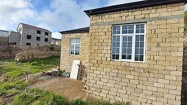 gencede ev: Badamdar qəs. 3 otaqlı, 100 kv. m, Kredit yoxdur, Təmirsiz — 1