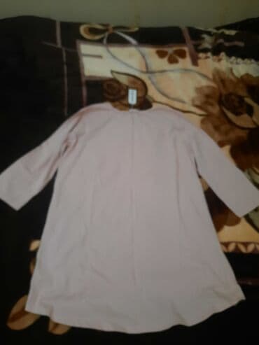 Другая женская одежда: Qadın köynəyi/tunik - Rəng: açıq pudra-çəhrayı - Yaxa: dairəvi - — 2