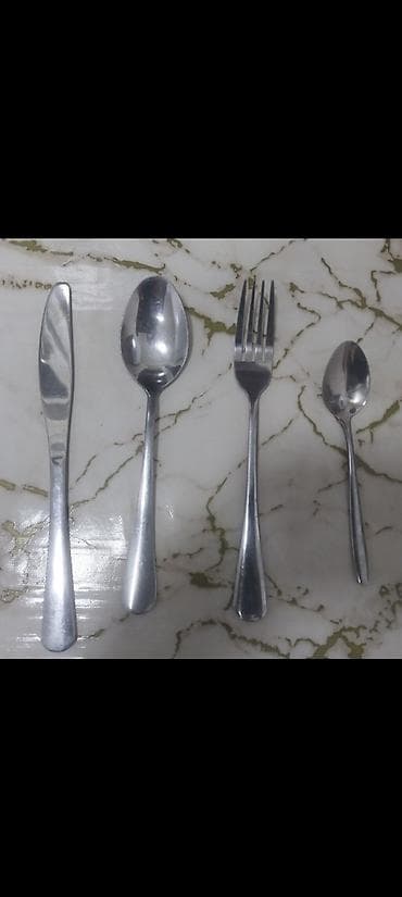 cay stekani: Vilka 37 ədəd Qasıq 40 ədəd Bıcaq 33 ədəd Çay qasıqı 18 ədəd Whatsapa — 1