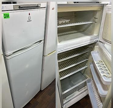 iwlenmiw mini soyuducular: 2 qapılı Indesit Soyuducu Satılır, rəng - Ağ — 1