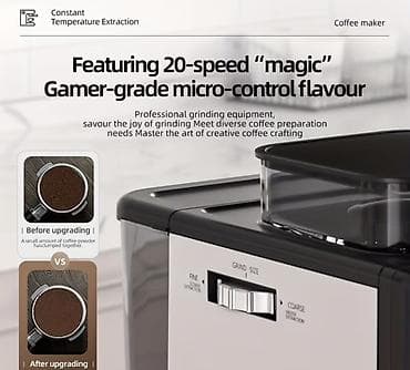 sud maşnı: Aeomjk Grind-and-Brew Multi-Function Espresso Machine – İtalyan — 5