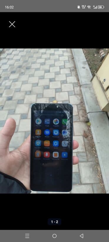 ariston 50 l: Tecno Pop 2 Plus, 16 GB, rəng - Mavi, Barmaq izi — 1