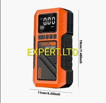 hava kompressoru: Avtomobil üçün (2-si 1-də) Jump Starter və Kompressor. Xüsusiyyətlər — 8