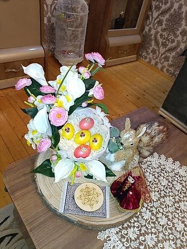 Хонча: Bəzəkli dekor kompozisiyaları – əl işi - Tematik masaüstü — 2