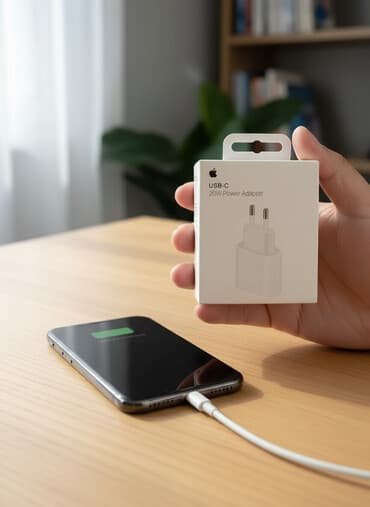 e60 aksesuar: Adapter Apple, 20 Vt, Yeni — 2