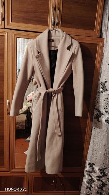 palto qadın üçün: Palto, S, rəng - Bej — 2
