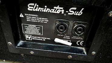 Nəfəs alətləri: Bir cüt sub satılır. Qutu original EV eliminatordu. İçi isə original — 2