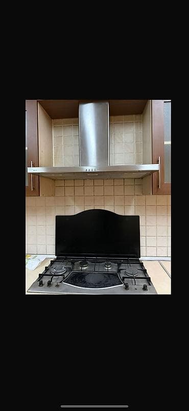 Qarışıq sobası Quraşdırılan, 4 gözlü, İşlənmiş