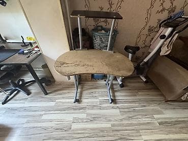 komputer setup: Düz masa, Polkalı, Siyirməsiz, Metal, Zəmanətsiz, Kredit yoxdur — 5