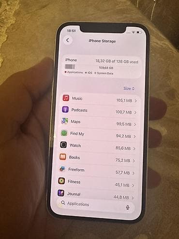 Məişət texnikası: IPhone 12, 128 GB, Ağ, Face ID — 2
