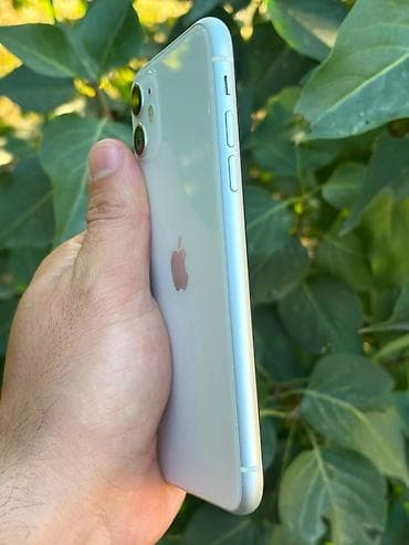 Elektronika: IPhone 11, 64 GB, White Titanium, Face ID — 4