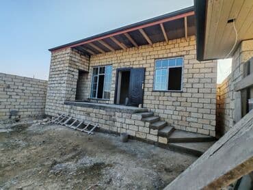 neftçilərdə həyət evləri: 3 otaqlı, 80 kv. m, Kredit yoxdur, Orta təmir — 1