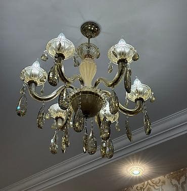 listurlar: Çılçıraq, 8 lampa, Metal — 3