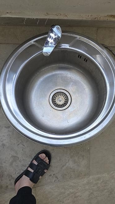 İşlənmiş Dairəvi Mətbəx çanağı, Paslanmaz polad