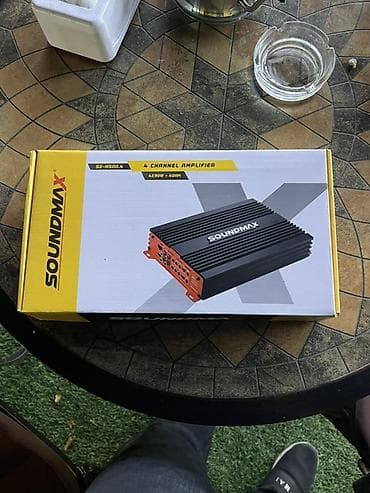mp 3 player: SOUNDMAX SX-N500.4 – 4 kanallı avtomobil gücləndiricisi — 1