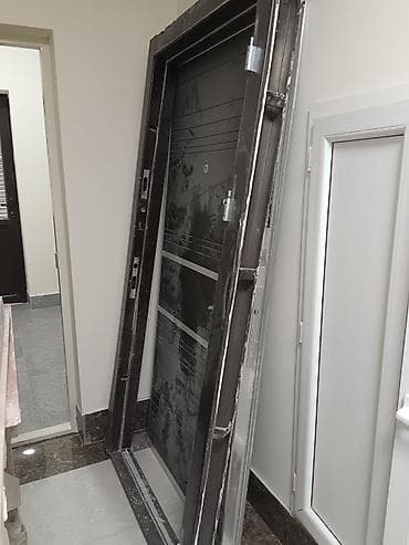 Bərkidici məhsullar: Dəmir giriş qapısı – tam komplekt - Material: qalın metal — 3