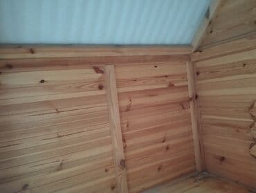 Opel: Taxta it evi - Material: təbii ağacdan yığılma, iç və çöl səthləri — 5