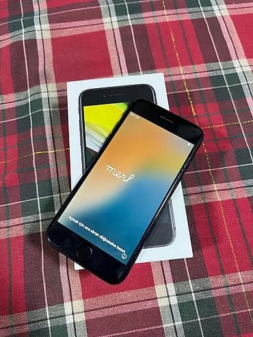 honor 20 lite: IPhone SE 2020, 64 GB, Qara, Barmaq izi — 1
