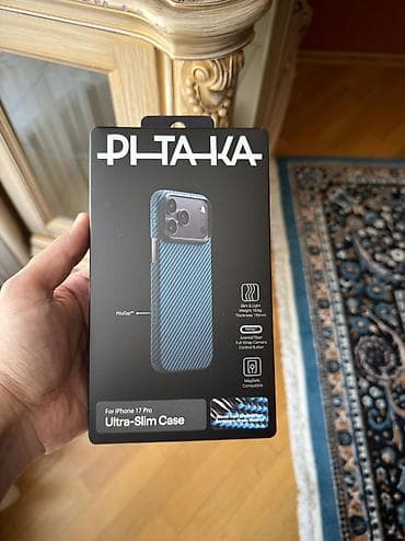 IPhone 17 Pro Pitaka Case Ultraslim
Yenidir istifade olubmayıb