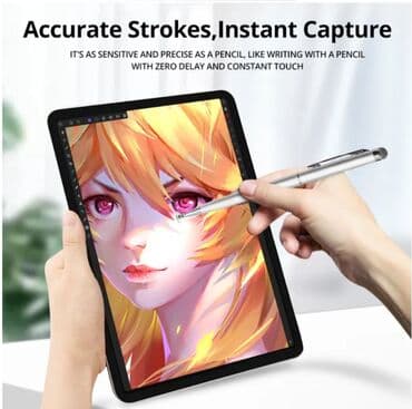 həssas tərəzi: Qırmızı, qara ağ və boz rənglərdə olan bu universal stylus qələmləri — 4