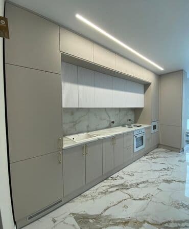 kapron çənlər: Кухонный гарнитур на заказ, Самозакрывающие петли, MDF, Нет кредита, Бесплатная доставка — 14