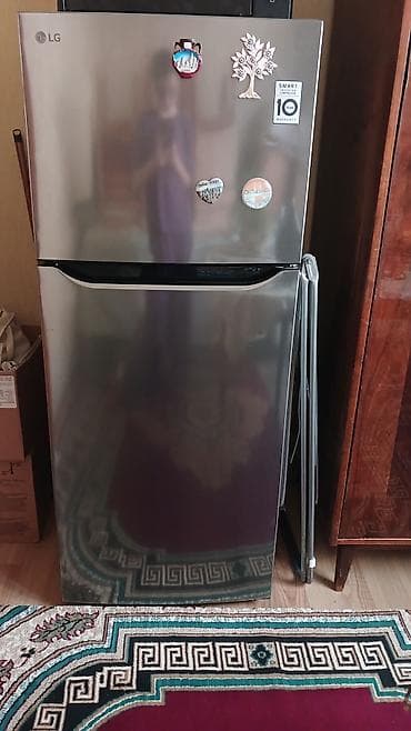 İşlənmiş 2 qapılı LG Soyuducu Satılır, rəng - Gümüşü