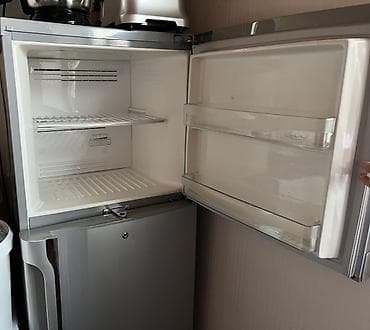 ucuz xaladenik: 2 qapılı Toshiba Soyuducu Satılır, rəng - Gümüşü — 2