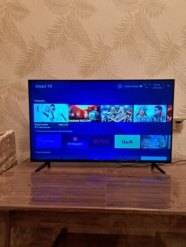 Ножи: Smart TV – geniş ekranlı, nazik çərçivəli model Xüsusiyyətlər: - — 1