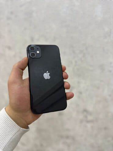 IPhone 11, 64 GB, Qara, Face ID