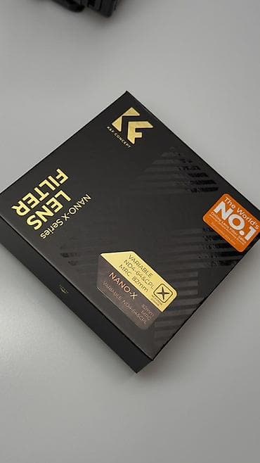 nd filter: K&F Concept Nano-X Series Lens Filter – dəyişən ND2–64 + CPL, MRC — 1