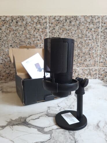 mikrofon dayaq: USB RGB Mikrofon – ME6S Xüsusiyyətlər: - USB qoşulma: Plug-and-play — 4