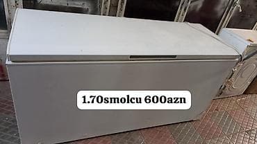 - Məhsul: Üstdən açılan dondurucu (sandroq type, “chest freezer”) -