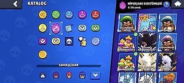 səs kartları: Brawl Stars hesabı – inkişaf etmiş profil və zəngin kolleksiya - Kupa — 4