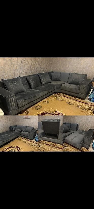 Divanlar: Künc divan, İşlənmiş, Açılan, Bazalı, Çatdırılma yoxdur — 1