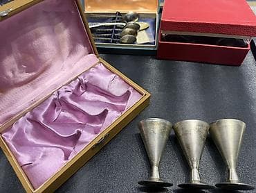 icki: 3 eded Qədəh qabı 93 gram 2 ədə Rumka 90 gram Qaşığlar 93 gram — 1
