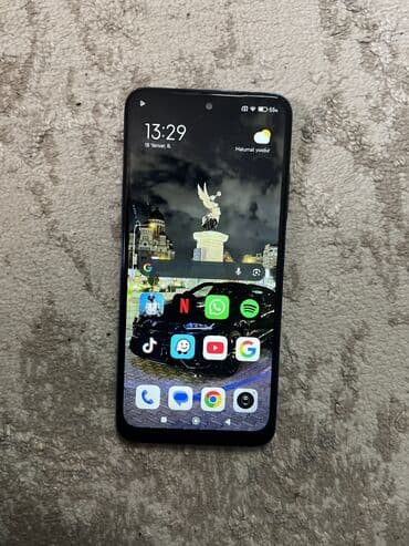 quba telfon: Redmi Note 11S, 128 GB, rəng - Göy, Face ID — 1