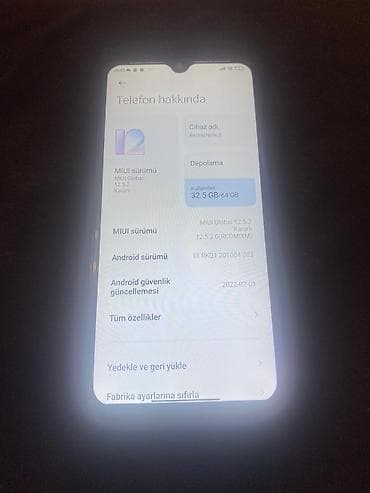 xiaomi redmi note 7: Redmi Note 8, 64 GB, rəng - Qara, Barmaq izi — 4