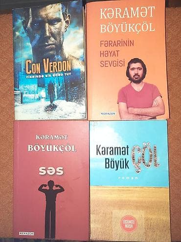 Salam, kitabların 1 ədədini 6 aznə satıram. Barterdə edərəm. Öz