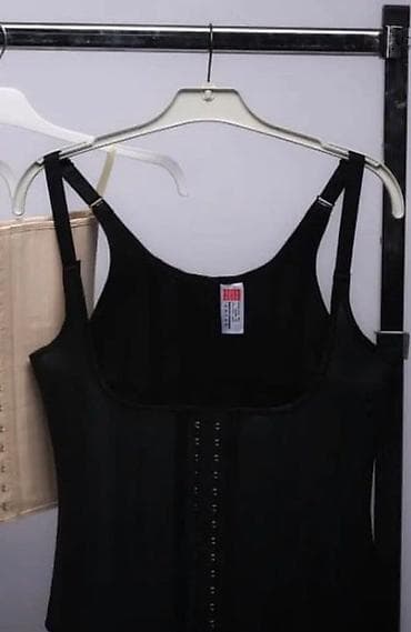 gozelik: 25 sumuklu Maykali (asqili) Latex Korset. Uzunlugu 34 sm, Columbia — 2