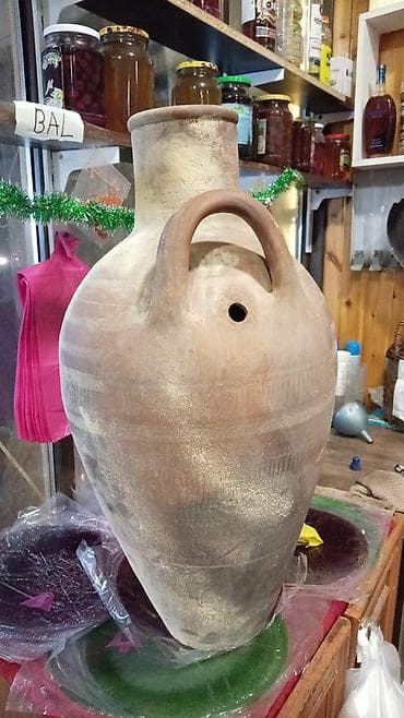 Süfrə ləvazimatları: Rəng - Qəhvəyi, Keramika — 2