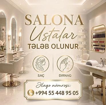 Qadın saç ustası tələb olunur, Faiz, Materialların təqdim olunması — 1