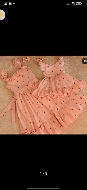 Şortlar: Ana Qız Dest . 1defe 2saat geyilib . Uşaq 2yaş. Ana M beden 60kq ya — 2