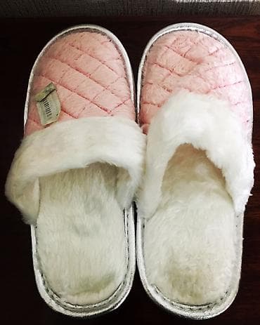 çəhrayı ayaqqabılar: Tərliklər, Ölçü: 37, rəng - Çəhrayı, Yeni — 2