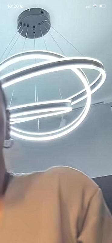 cir ciraq: Led Çılçıraq, 3 lampa, Metal — 1