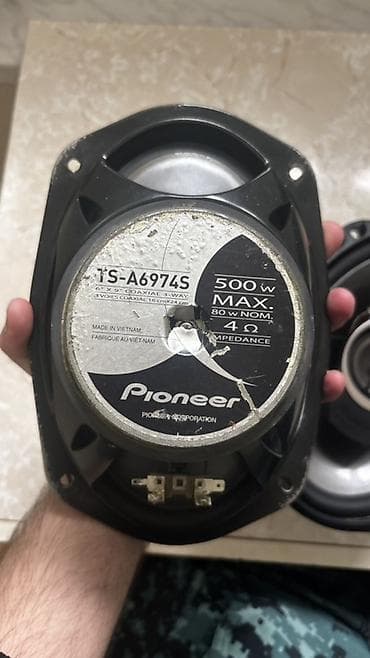 masin maqintafonlari satışı: Pioneer TS-A6974S avtomobil akustikası – 6"x9" (16x24 sm) koaksial — 2
