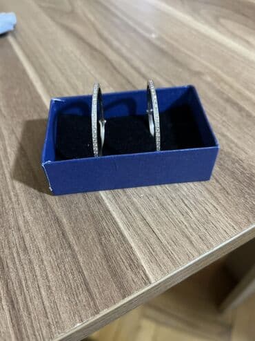 qızıl qolbağılar: Sırğa, Ağ qızıl, 750 Əyar, Pulsuz çatdırılma, Ünvandan götürmə — 1